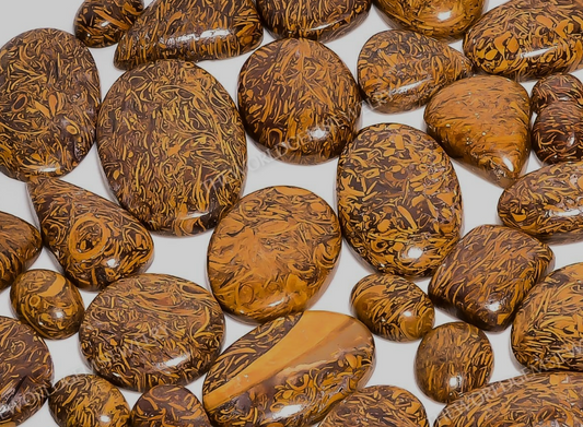 Tumbled Calligraphy (Miriam Jasper)  Worry Stones